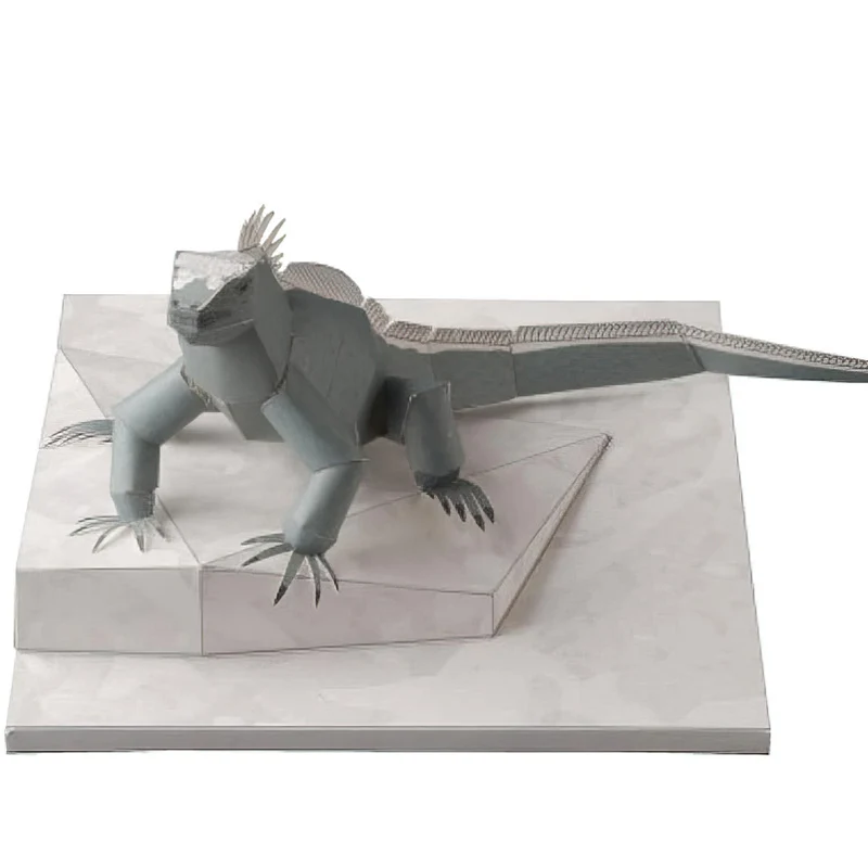 Art Craft Center - Iguana marina Origami Art Mini 3D