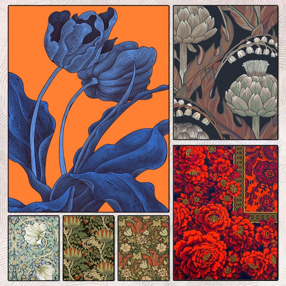 Art Craft William Morris - Poster Adesivo perfetto Arte da parete