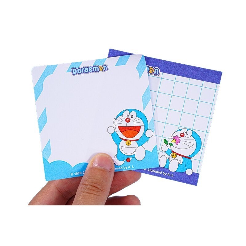 Origami Paper Set - 4 Pezzi di Blocchetti Adesivi Doraemon,