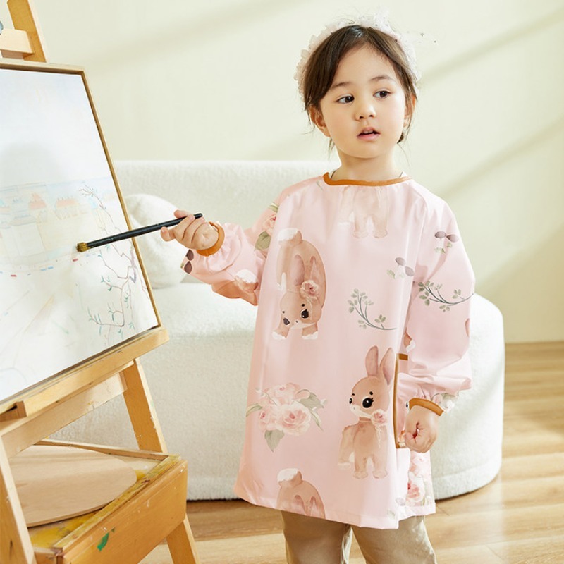 Art Craft Class - Grembiule Impermeabile per Bambini a Maniche