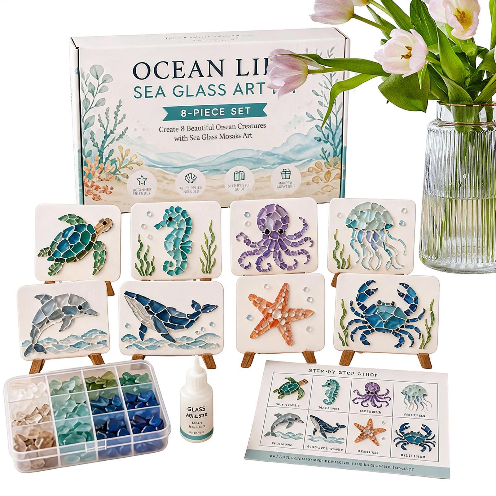 Art Craft Butterfly - Kit Artigianale Fai-da-Te per Mosaico 