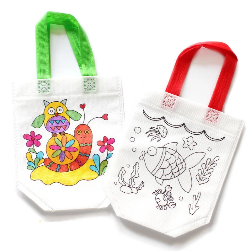 Art Craft Zebra - 24 sacchetti da colorare simpatici cartoni