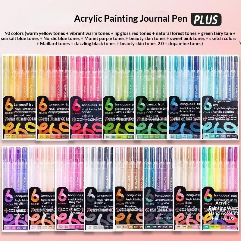 Art Craft School - Set di 6 Pennarelli Gel per