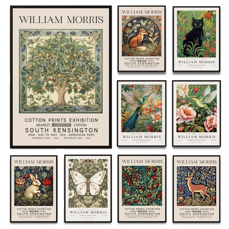 Art Craft William Morris - William Morris Opera d'arte Poster Museo