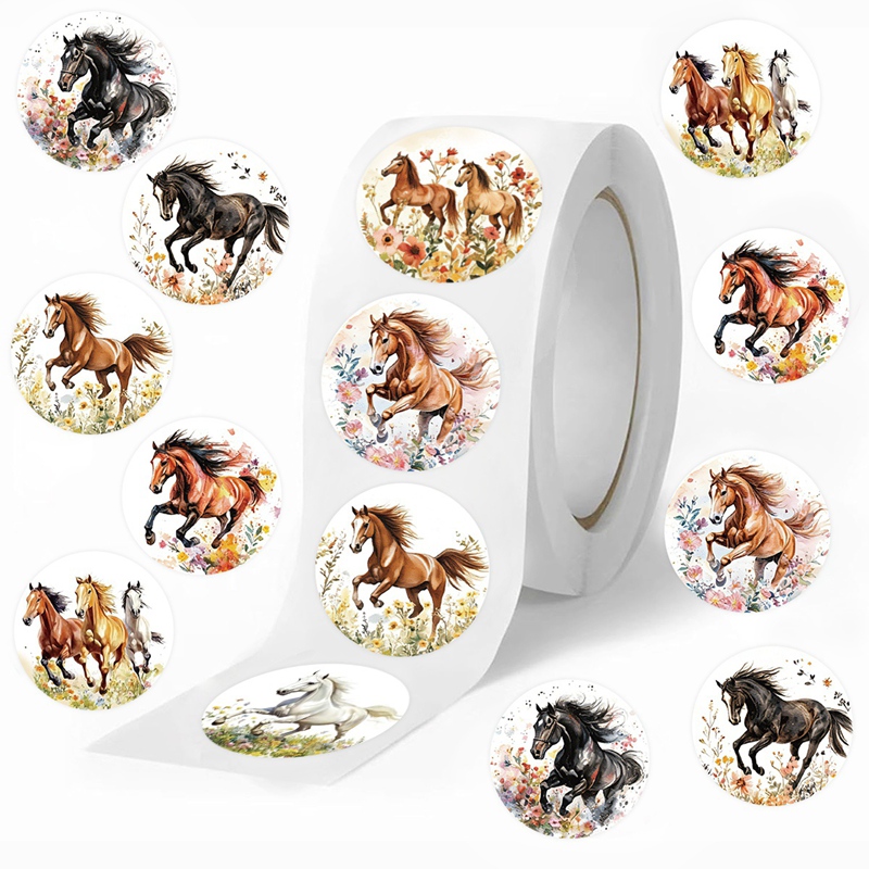 Art Craft Items - 500 Pezzi/Rotolo Adesivi a Forma di