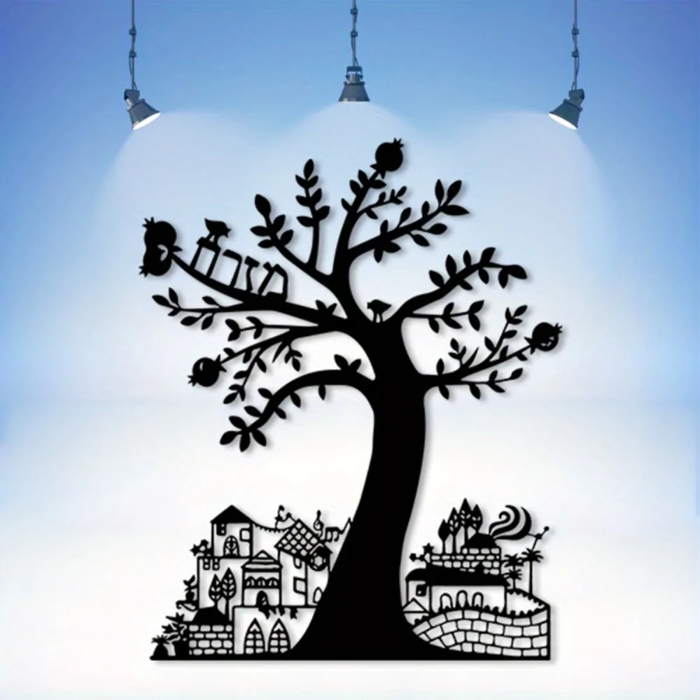Art Crafting - CIFBUY Decorazione da Parete in Metallo,