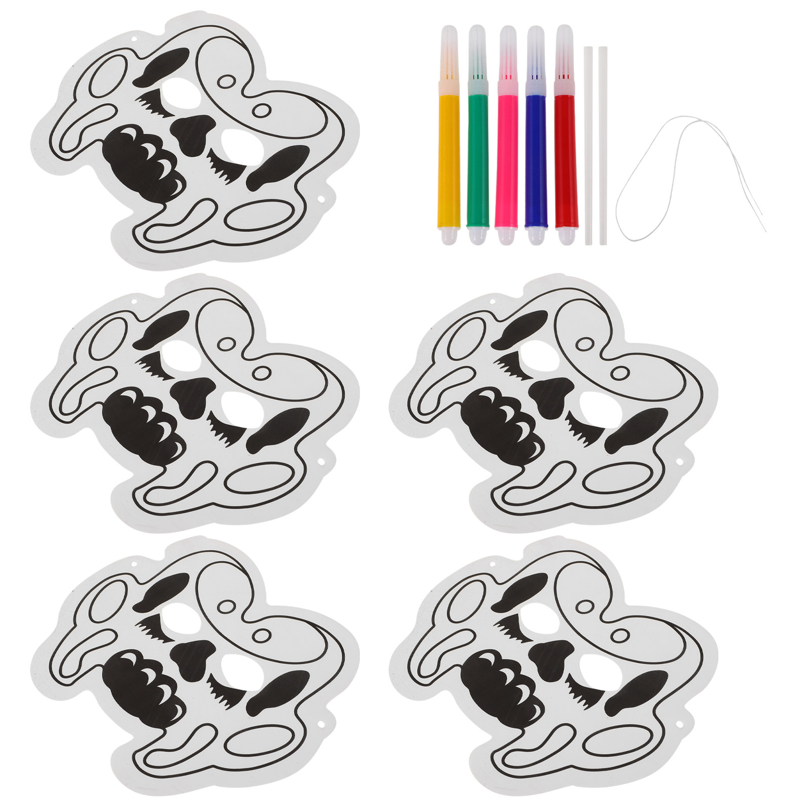 Art Craft Class - 1 Set Maschera da Palloncino Fai-da-Te