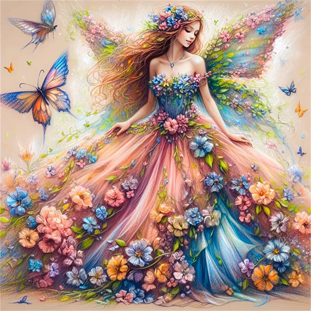 Art Craft Butterfly - Mosaico di Diamanti Fai-da-Te Senza Cornice,