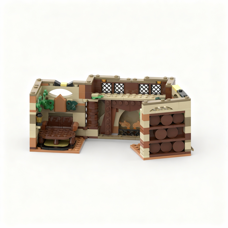 Art Craft Room Ideas - 301 pezzi MOC Harry HP Sala