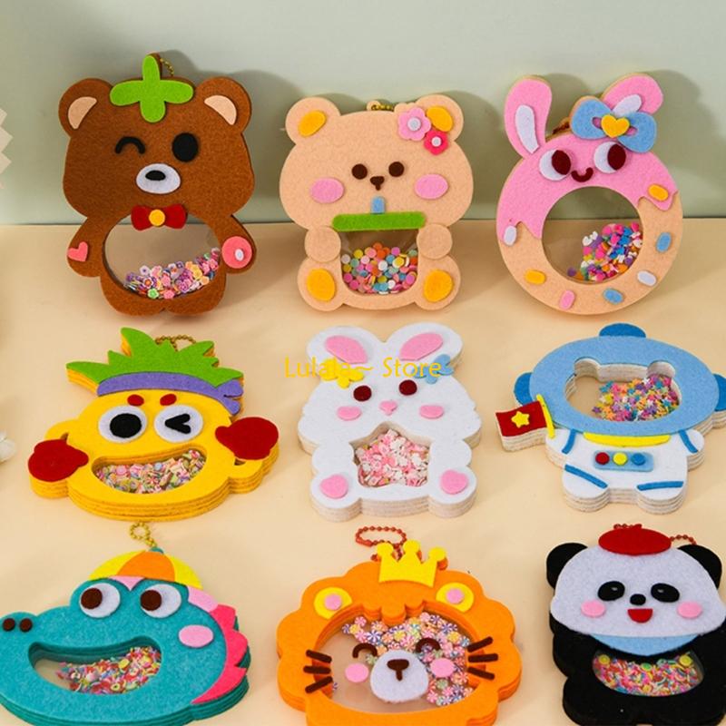 Art Craft Class - Y4QA Animale del fumetto Shaker Ciondolo