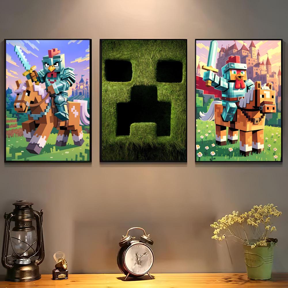 Art Craft Game - Poster del gioco Mine-c-crafts per decorazioni