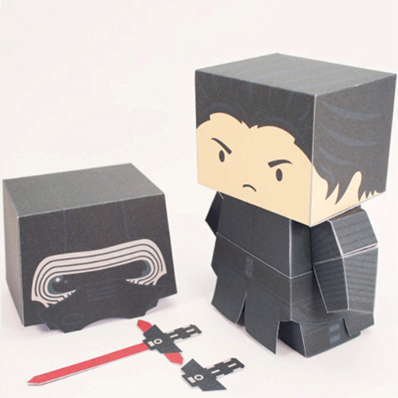 Art Craft Center - Mini cubo 3D figura Papercraft fai