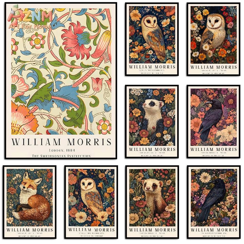 Art Craft William Morris - AZNM William Morris Stampa Artistica su