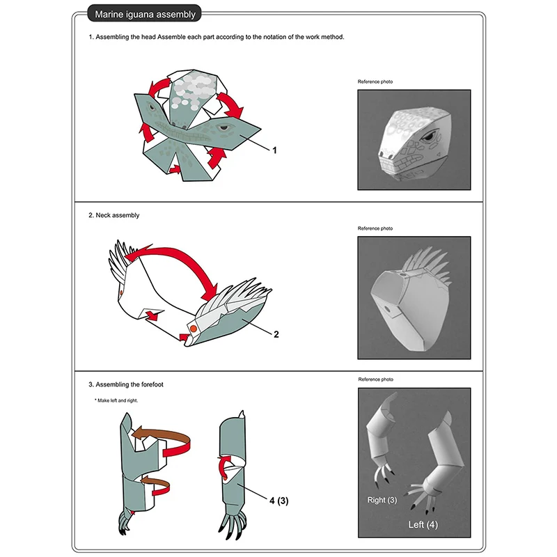 Iguana marina Origami Art Mini - Art Craft Center recensione e prezzo