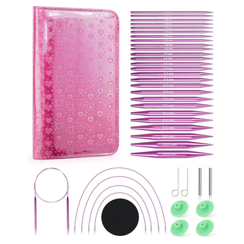 AT02 - Set di ferri circolari  - Knitting Needle Circular recensione e prezzo