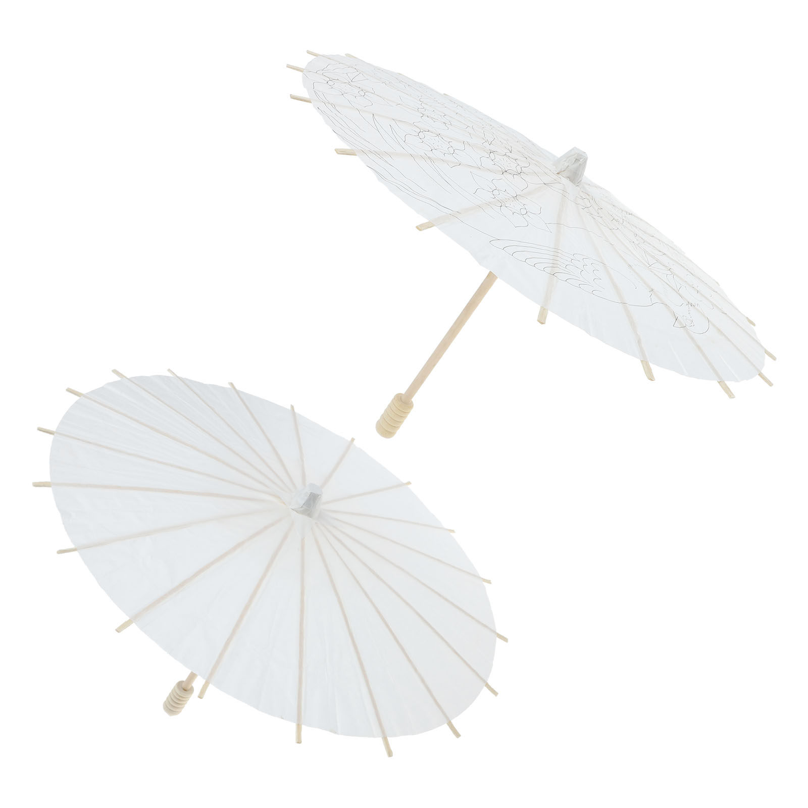 2 Pezzi Ombrello Grezzo in Car - Art Craft Class recensione e prezzo