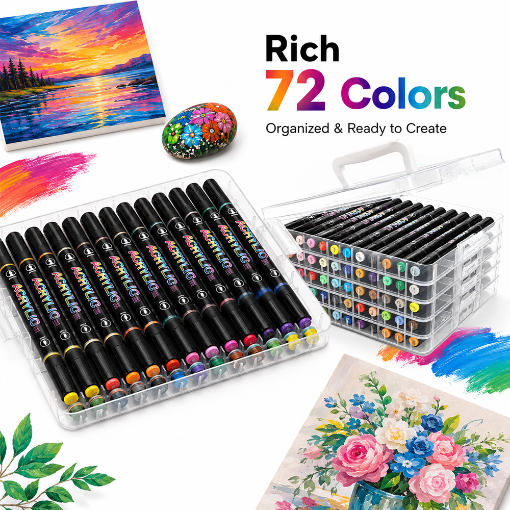 Set di Pennarelli Acrilici a D - Art Craft Class recensione e prezzo