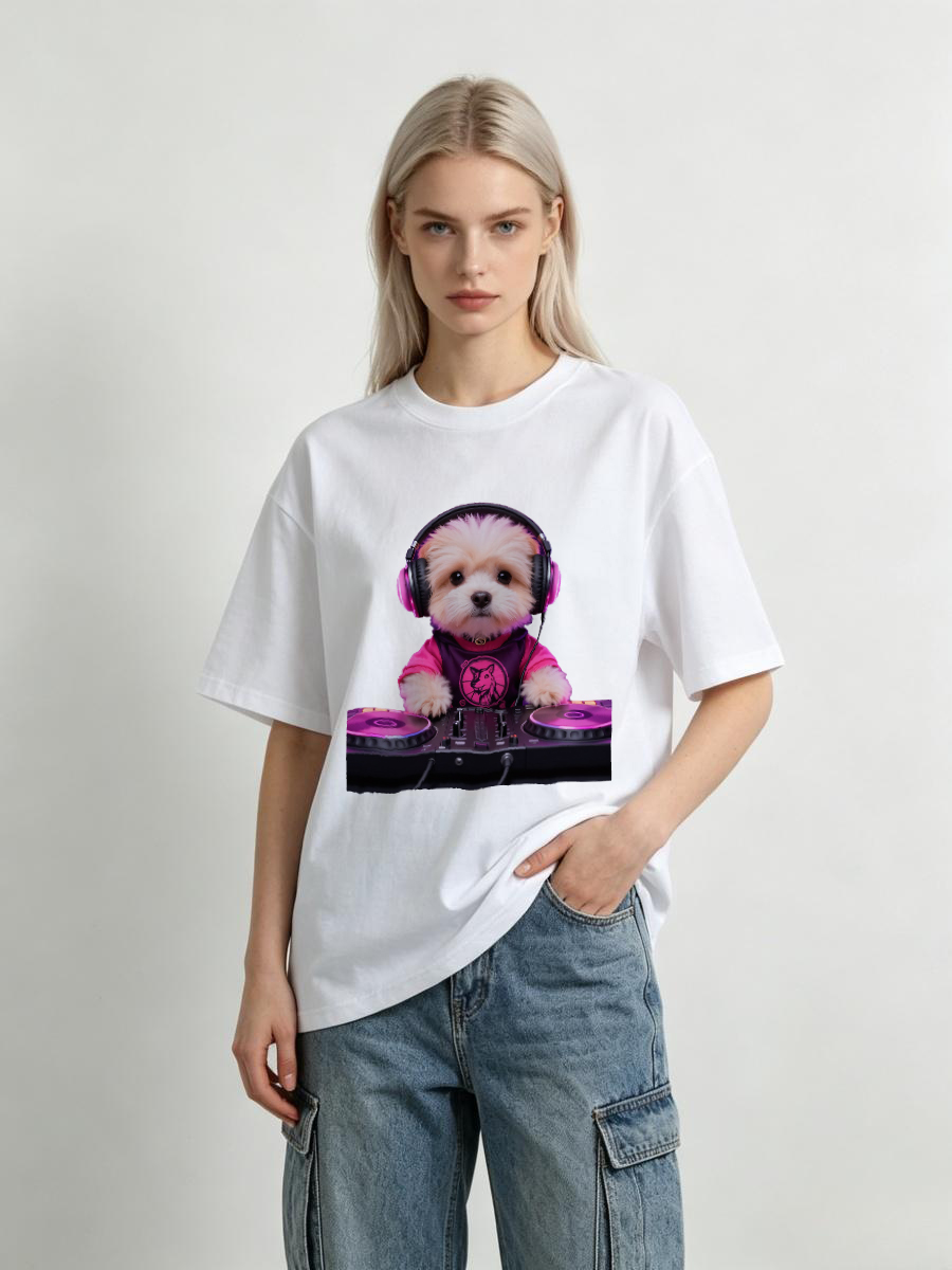 T-shirt Donna con Motivo Jacqu - Art Craft Letter T recensione e prezzo