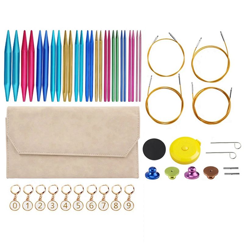 Set di Ferri da Cucito e Uncin - Knitting Needle Circular recensione e prezzo