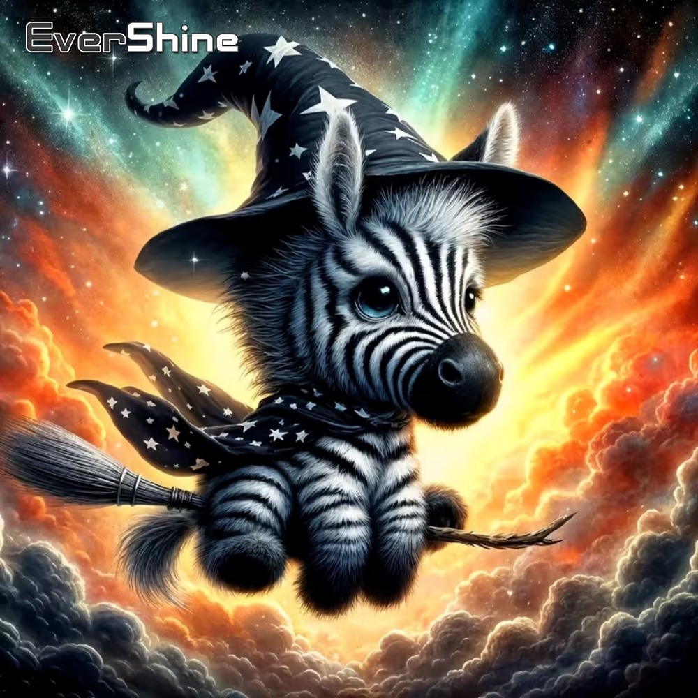 EverShine 5D DIY Ricamo Diaman - Art Craft Zebra recensione e prezzo