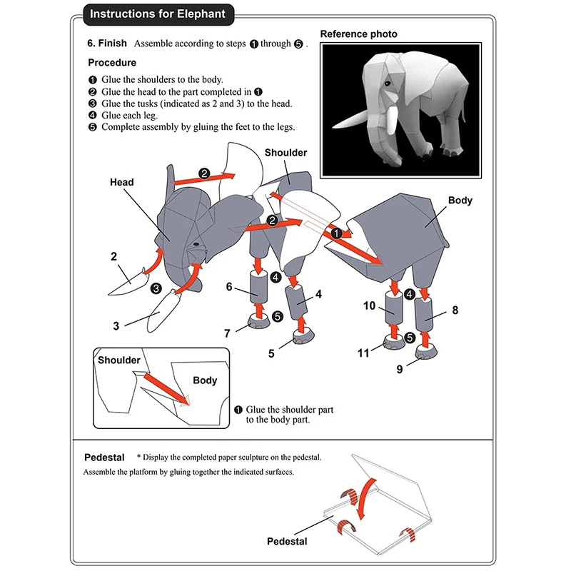 Elefante africano Origami Art  - Art Craft Center recensione e prezzo