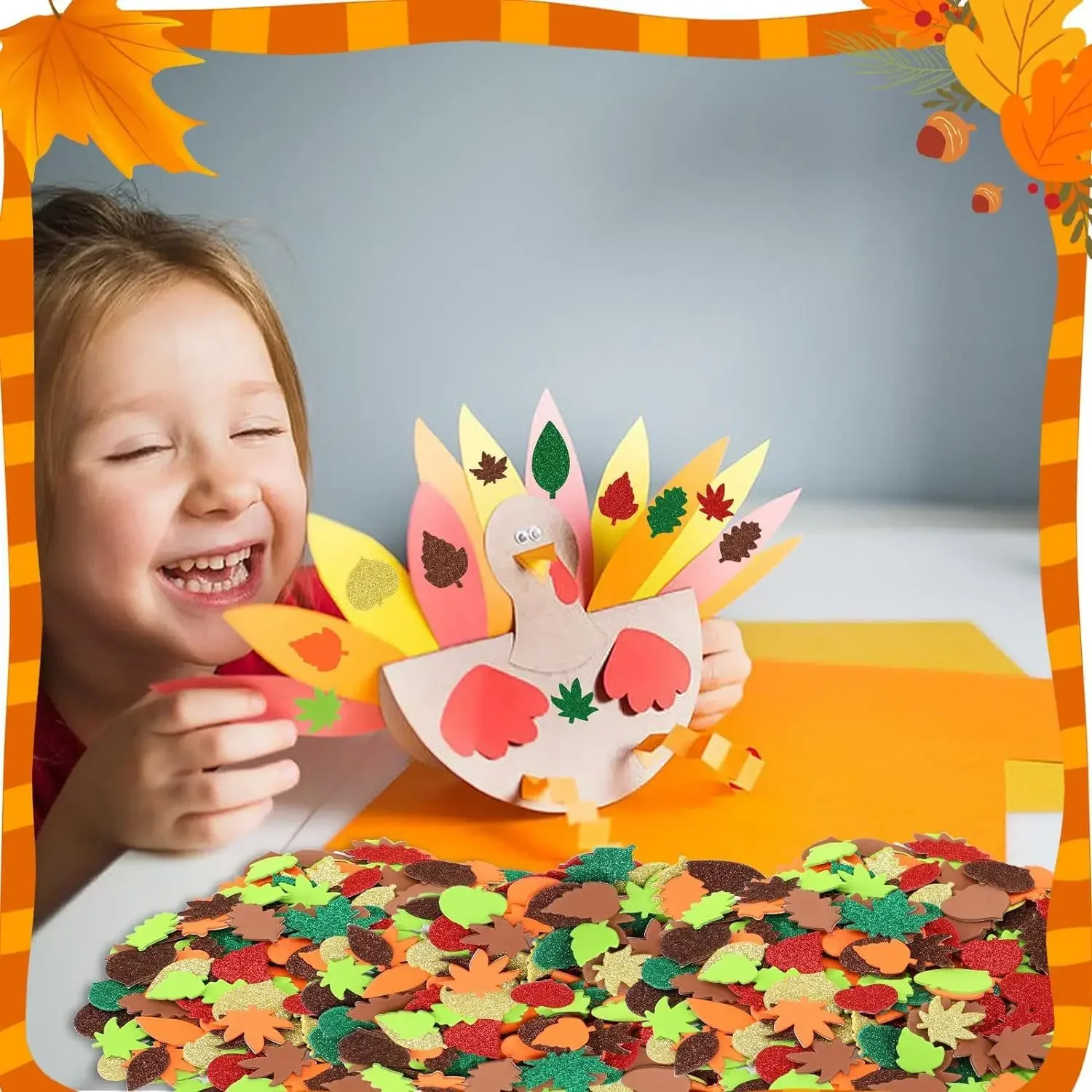 Ringraziamento, autunno Craft  - Art Craft Leaves recensione e prezzo