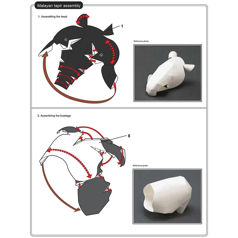 Malese Tapir Origami Art Mini  - Art Craft Center recensione e prezzo