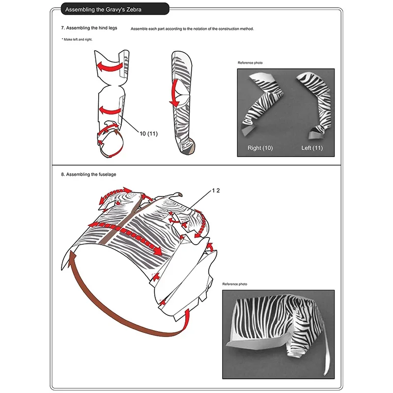 Zebra Origami Art Mini 3D Mode - Art Craft Zebra recensione e prezzo