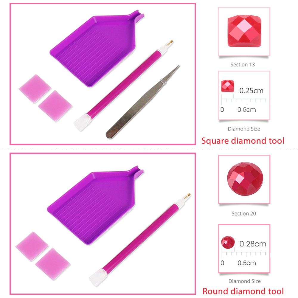 Momoart Girl Diamond Mosaic Po - Art Craft Butterfly recensione e prezzo