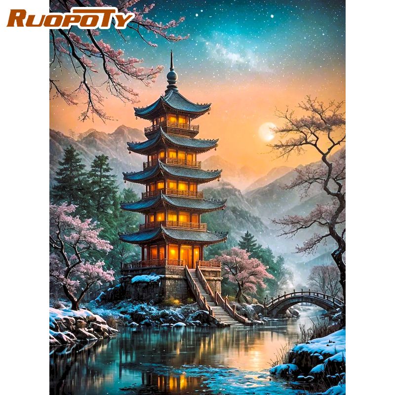 RUOPOTY Quadro Diamantato Pago - Art Craft Room Ideas recensione e prezzo