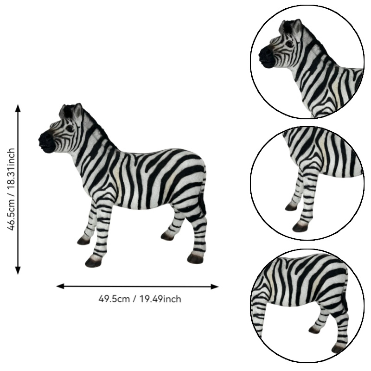 Statua di Zebra Simulata per G - Art Craft Zebra recensione e prezzo