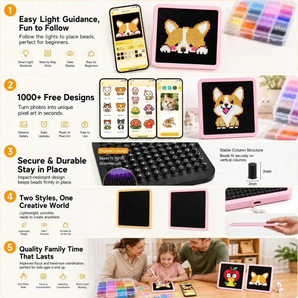 Pannello LED Smart Fuse Bead,  - Art Crafting recensione e prezzo