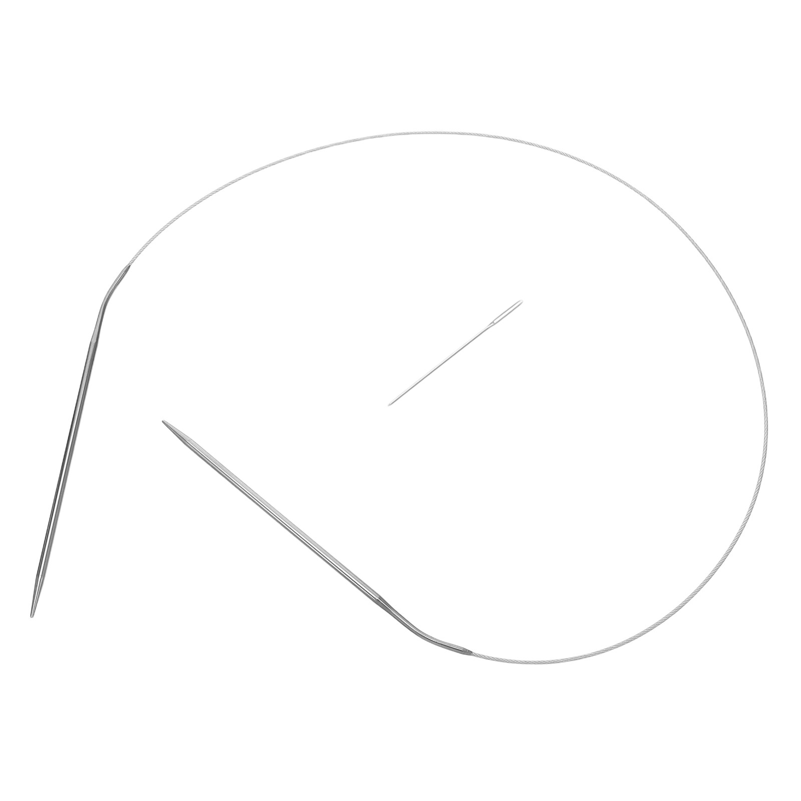 1 Set di Ferri Circolari in Ac - Knitting Needle Circular recensione e prezzo