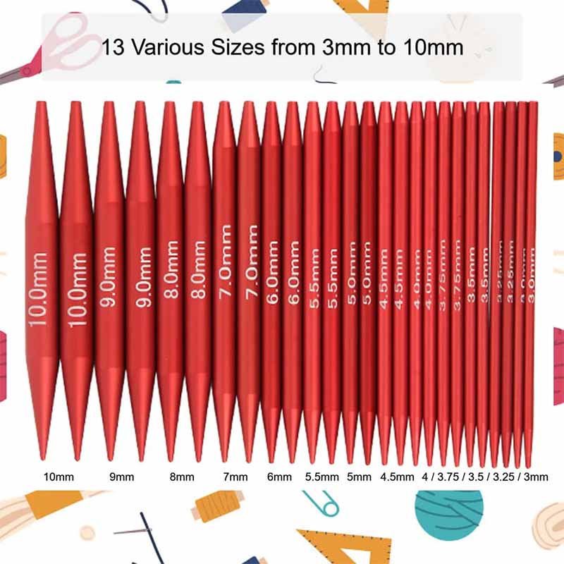 Set di 25 Ferri da Maglia Circ - Knitting Needle Circular recensione e prezzo