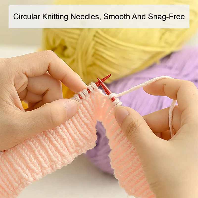 Set di 25 Ferri da Maglia Circ - Knitting Needle Circular recensione e prezzo