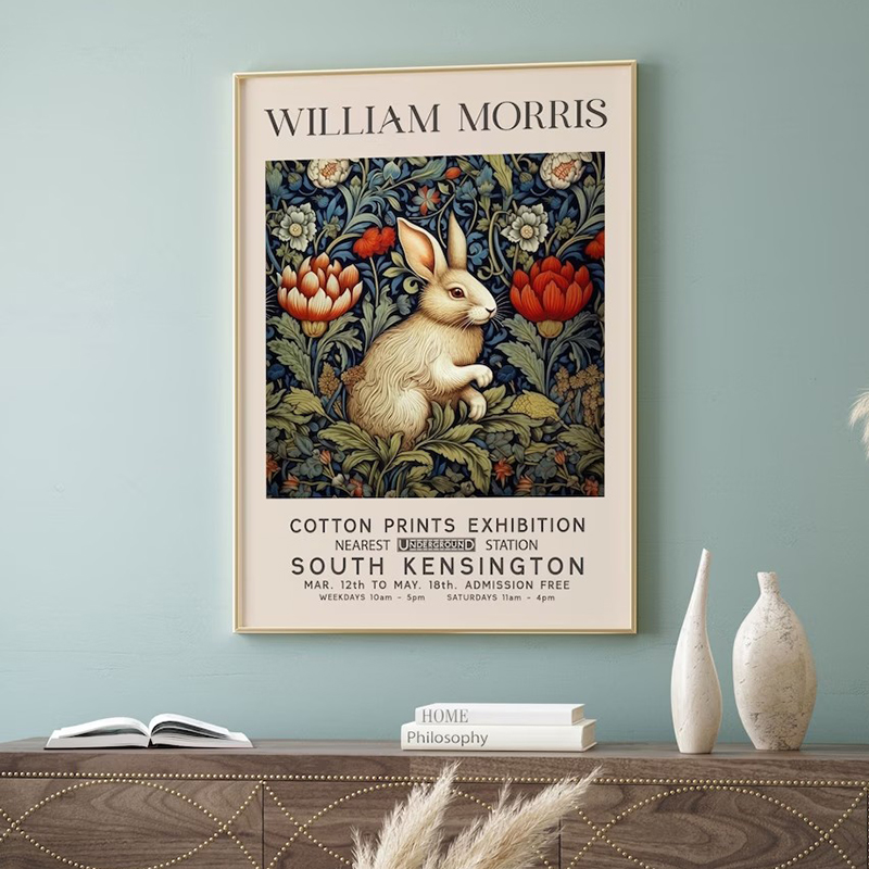 Vintage William Morris Mostra  - Art Craft William Morris recensione e prezzo